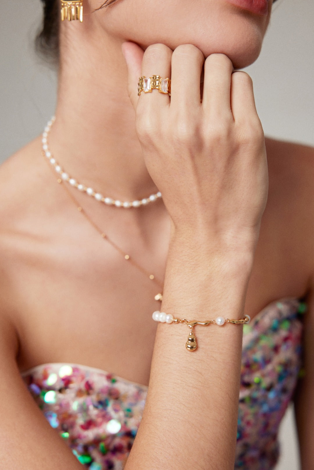 Baroque Pearl Bracelet
