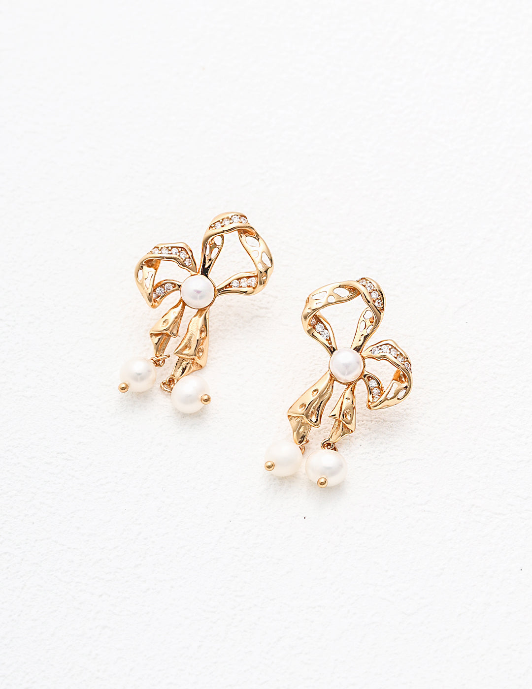 Celeste Wings Drop Earrings