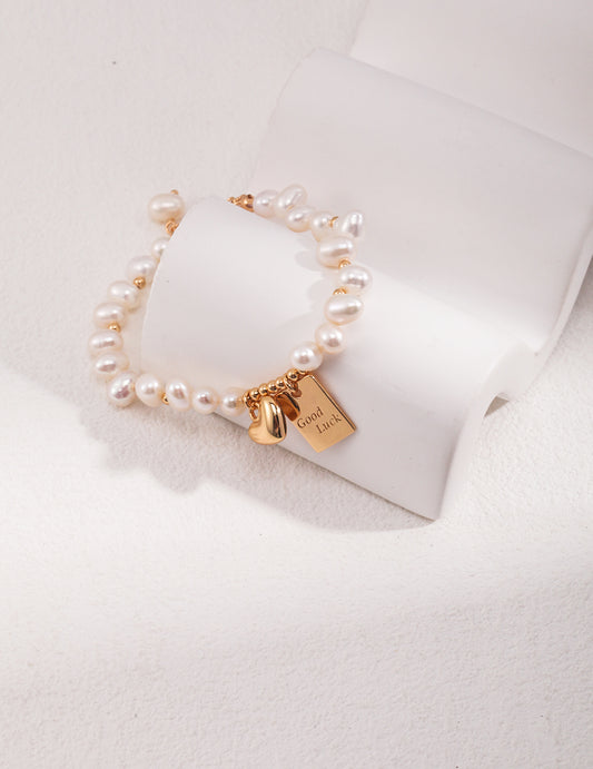 Good Luck Pearl Bracelet